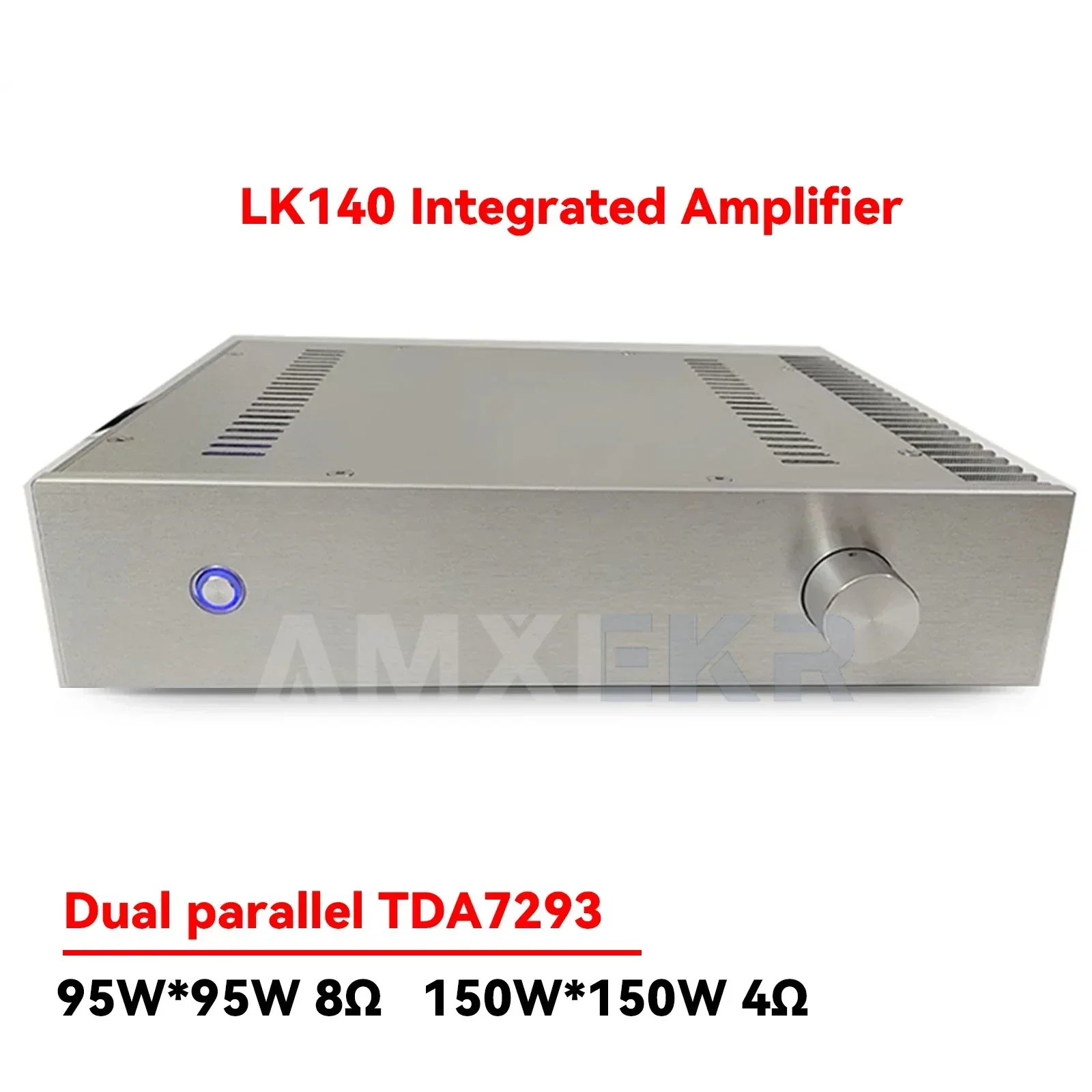 AMXEKR Dual Parallel TDA7293 95W+95W HIFI Merge Amplifier with Balance Input Reference LINN LK140 Circuit