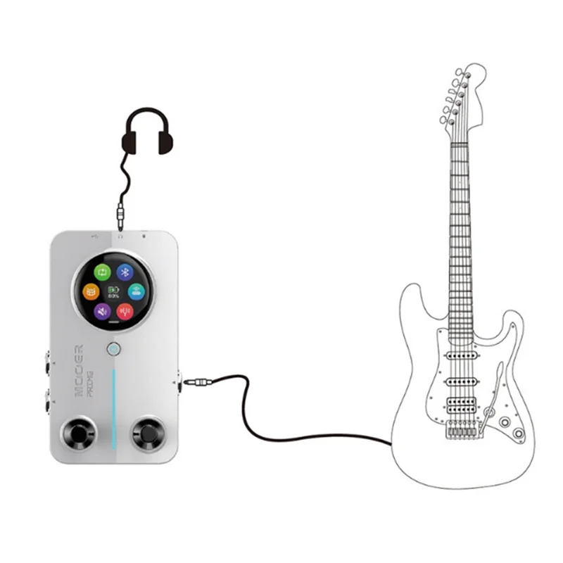 Mooer PRIME M2 Intelligent Effects With 80 Preset Tone Positions, Built-In 194 Excellent Effect Models-N36R