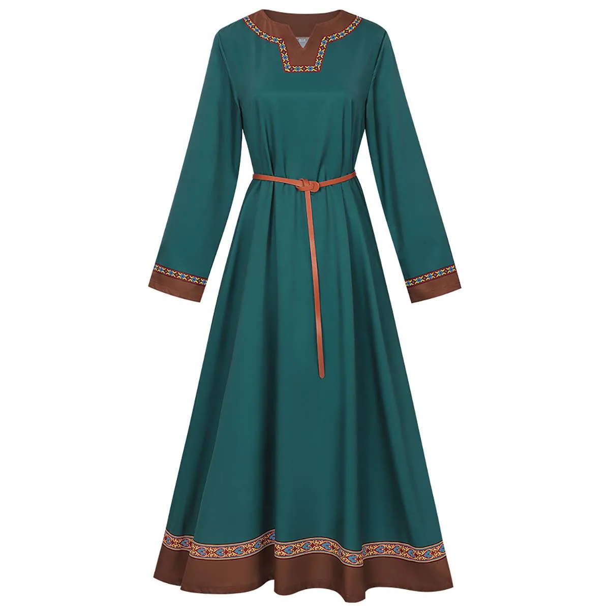 

Halloween Women's Medieval Renaissance Viking Dress Costume