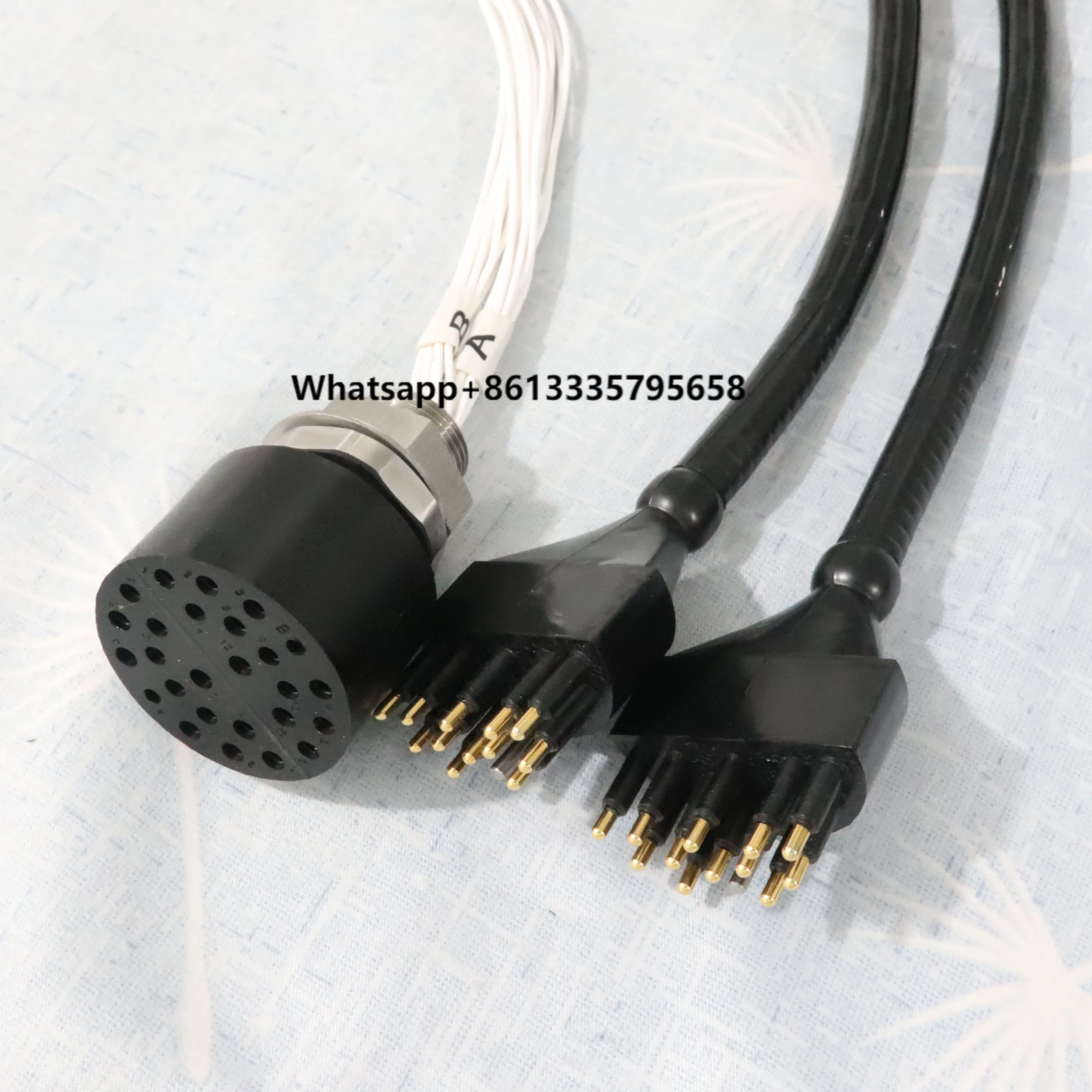 

Split Type 24 Core 2-piece Waterproof Connector with Quality Assurance and Sufficient Supply for 7000 Meters Underwater