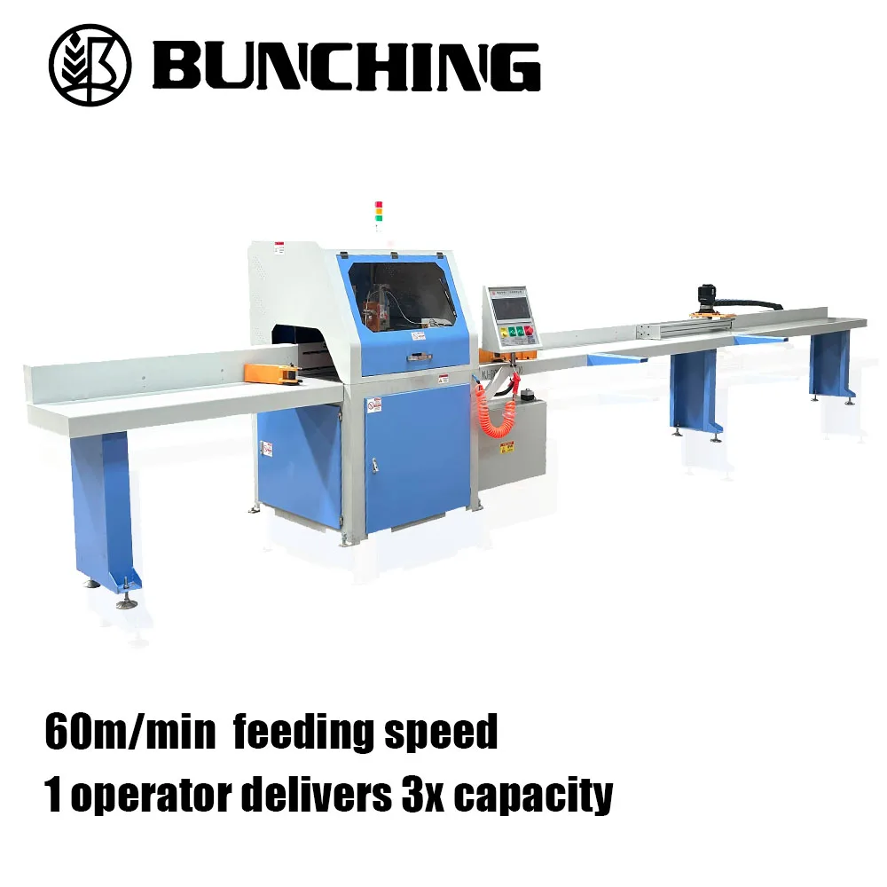 Automatic Horizontal Angle Crosscut Saw Machine CNC Mitre Cutting System 20-160 for Angle Cutting
