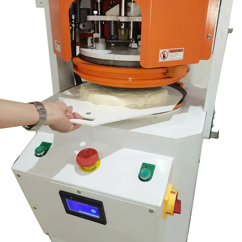 เครื่องแบ่งและแป้งกลมอัตโนมัติ30g 60g 80g 100G สำหรับขนมปังพิซซ่าขนมปังเกี๊ยวนึ่ง