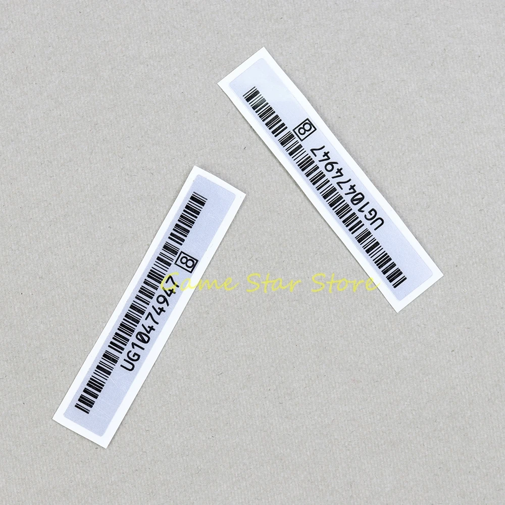 2pcs For NDSL Barcode Serial Number For 3DS 3DSXL NEW 3DS XL LL NDSiXL Universal Back Label Sticker