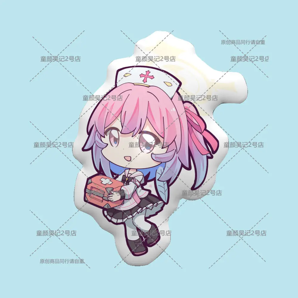 35/40/45cm Anime Blue Archive Sumi Serina Plush Cushion Soft Stuffed Cushion Kids Plushie Pillows  Sofa Bed Boys Girls Gift