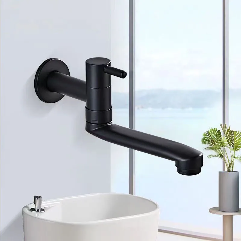 

Смеситель для унитаза G1/2, латунный, только холодная вода, настенный, поворотный, удлиненный, 21/26/31/36/41/46 см