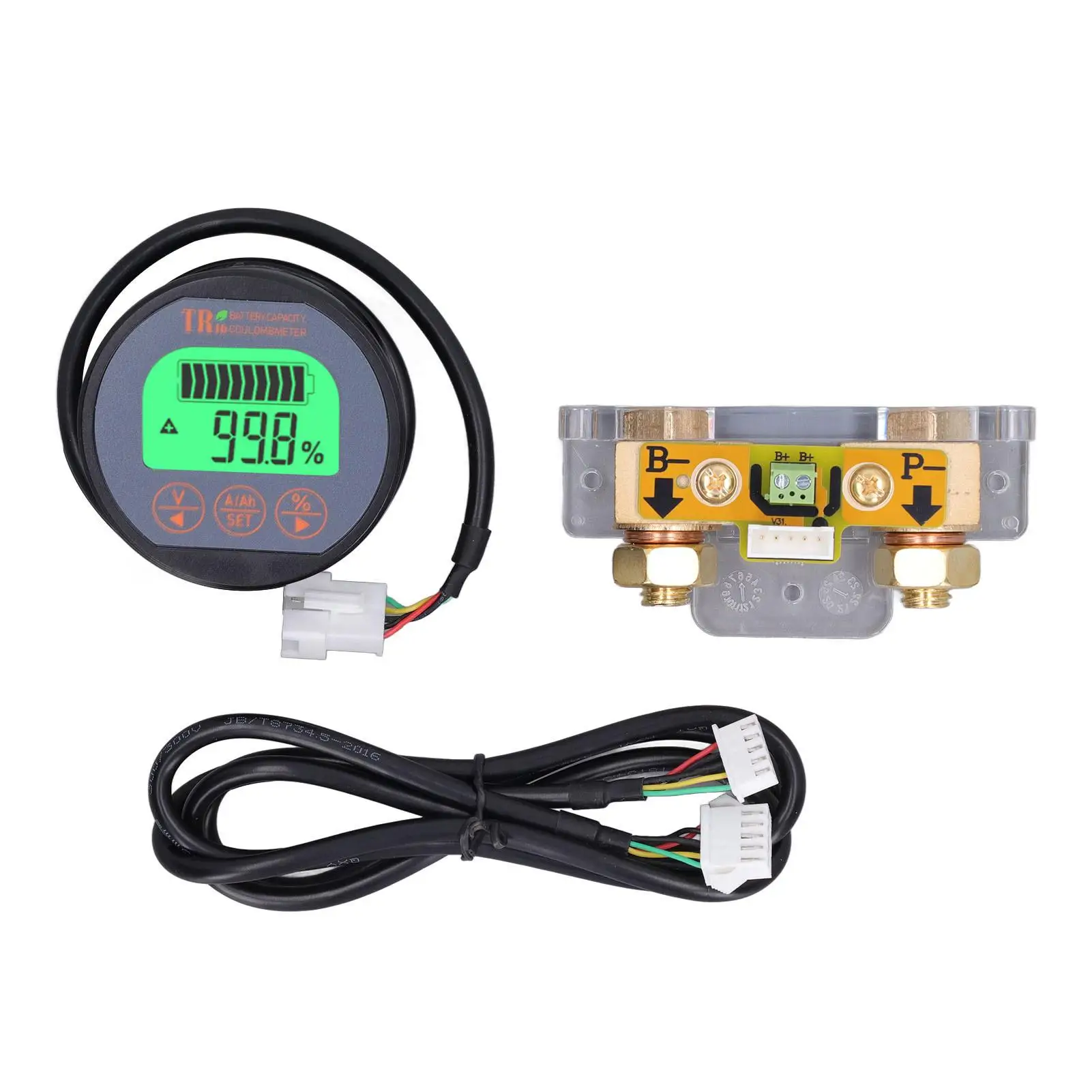 

Compact Waterproof Battery 8 to 120V Reverse Connection Indicator 500A for office Lightweight ABS