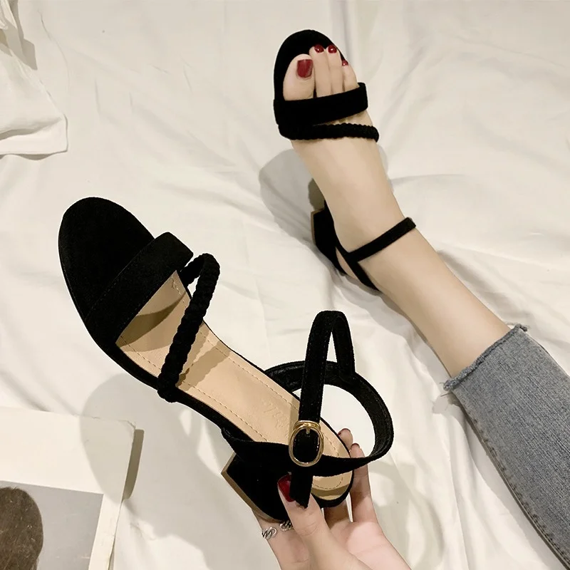 Thick Heeled Sandal… - image