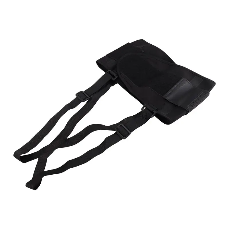 ABUU-Double Pull Back Lumbar Support Belt Orthopedic Waist Orthosis Corset For Men Women Spine Decompression Trainer Brace L