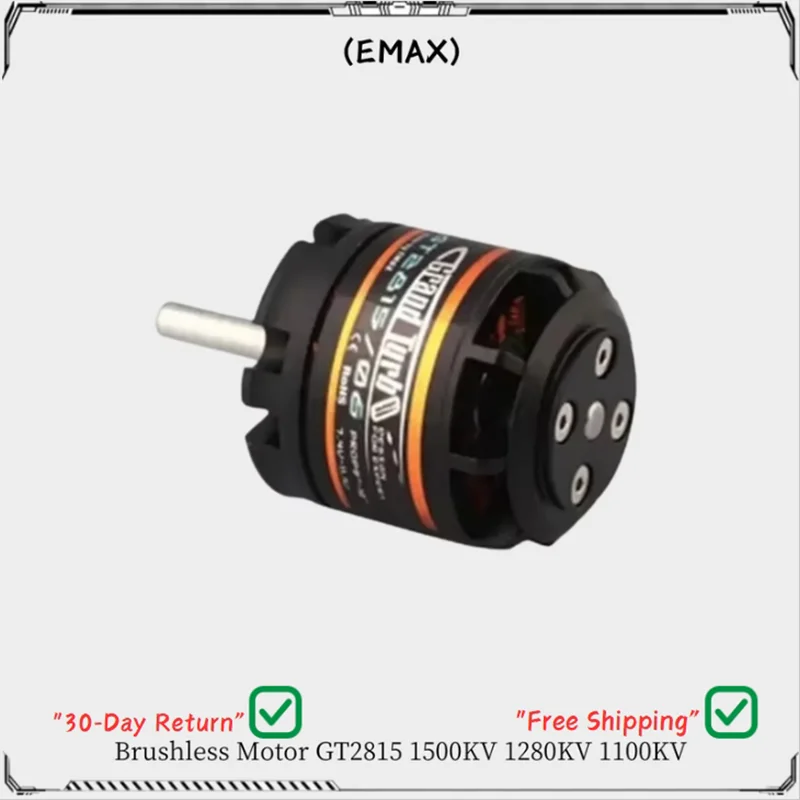 EMAX New Brushless Motor GT2815 1500KV 1280KV 1100KV Outrunner GT Series 5mm Shaft 2-3S for Aircraft Electric Fix Wing Drone