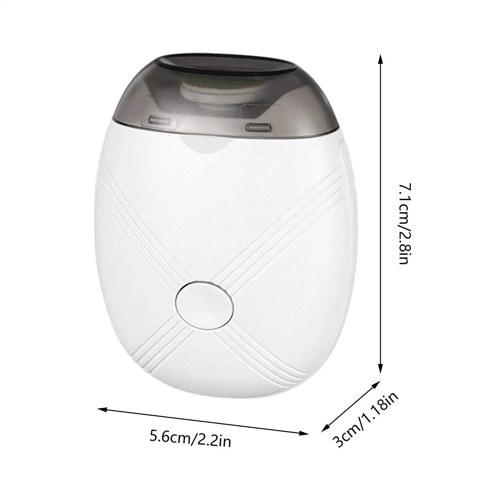 Electric Nail Clipper Cutter with LED Light Anti-Pinch Automatic Nail Grinder Trimmer for Baby Mini Manicure Tool Nail Care - view 6