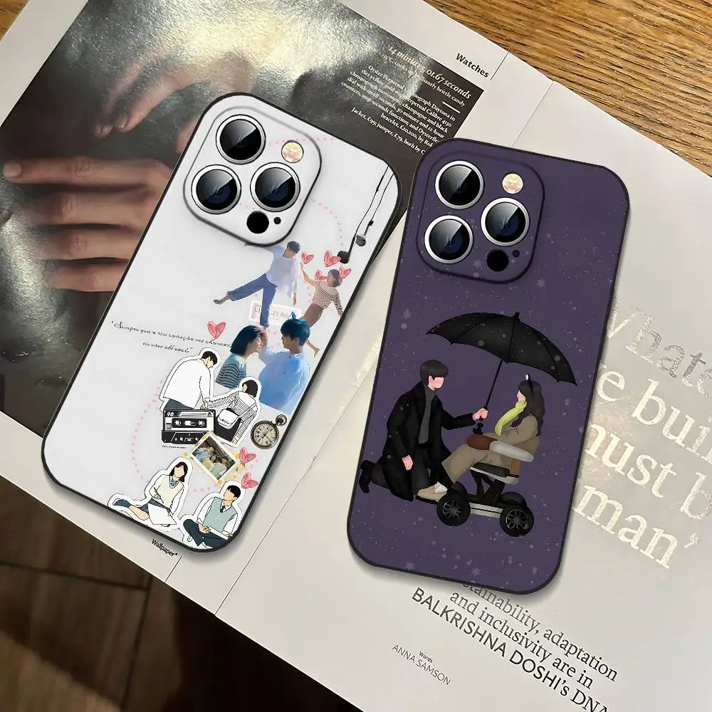 TV Series Lovely Runner Phone Case For IPhone 18 17 16 15 14 13 12 11 PRO MAX PLUS Mini TPU Soft To Skin-friendly Case