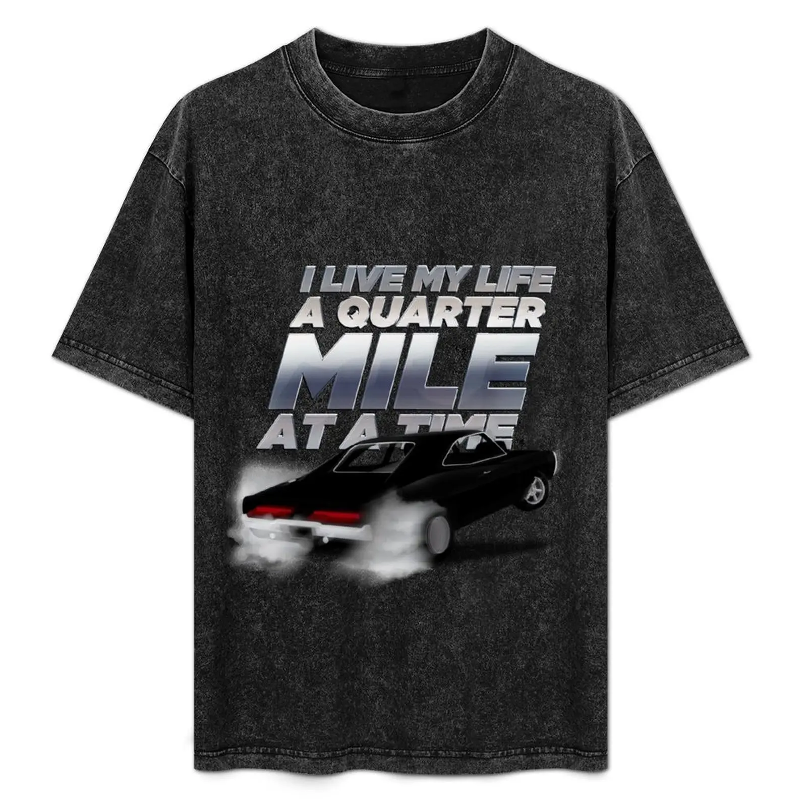 

Black Muscle car T-Shirt customs design your own sweat summer tops aesthetic clothes fitted t shirts for men