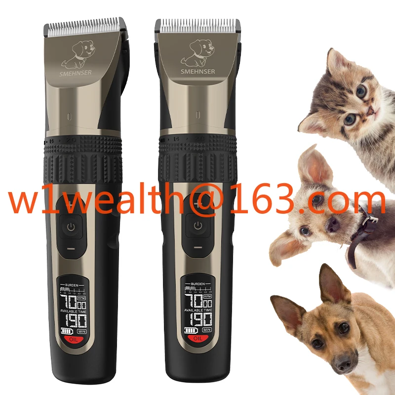 

Hot Sale Noise-free Design Pet Hair Clipper Dog Grooming Clippers Pet Hair Clippers for Dogs