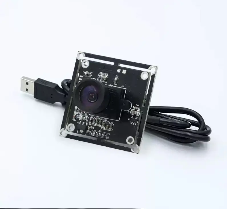 2MP USB2.0 Camera Module Manual Exposure UVC High Definition Webcam Plug and Play for Windows Linux Android PC