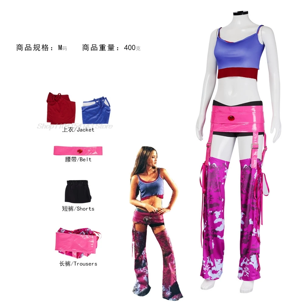 Suki 2 conjunto de mujer Fast 2 Furious lindo estilo deportivo ropa Halloween Navidad Cosplay disfraz de carreras traje Sexy