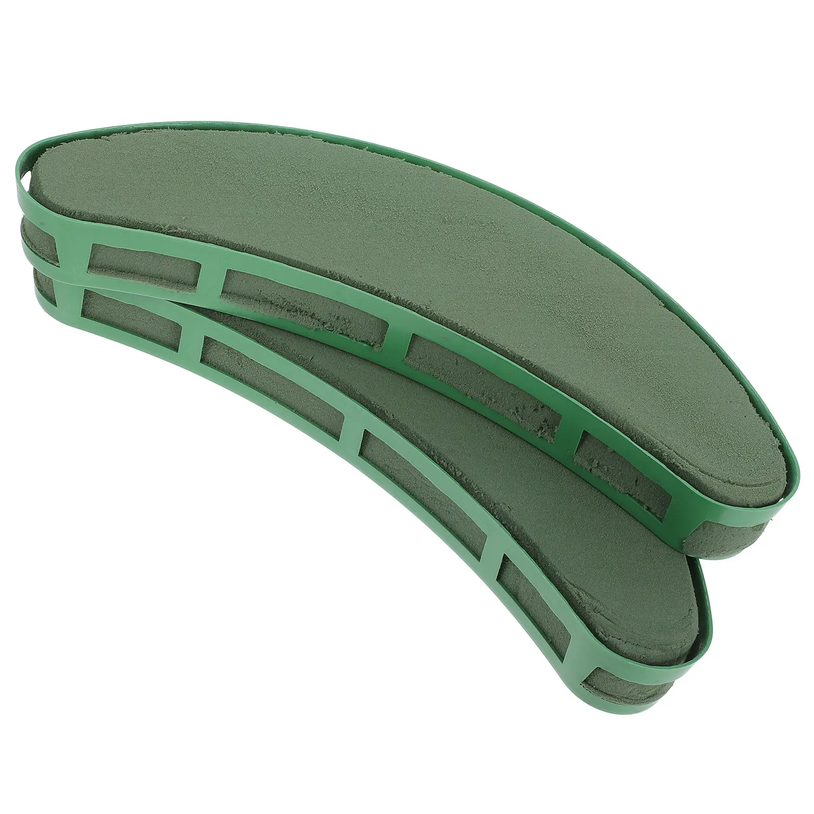 Floral Foam Crescent Base Wedding Centerpiece Floral Arrangement Supplies Flower Mud Holder for Artificial Fresh Flowers