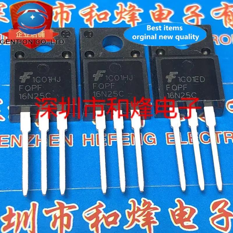 

10pcs 100% orginal new FQPF16N25C TO-220F 15.6A 250V