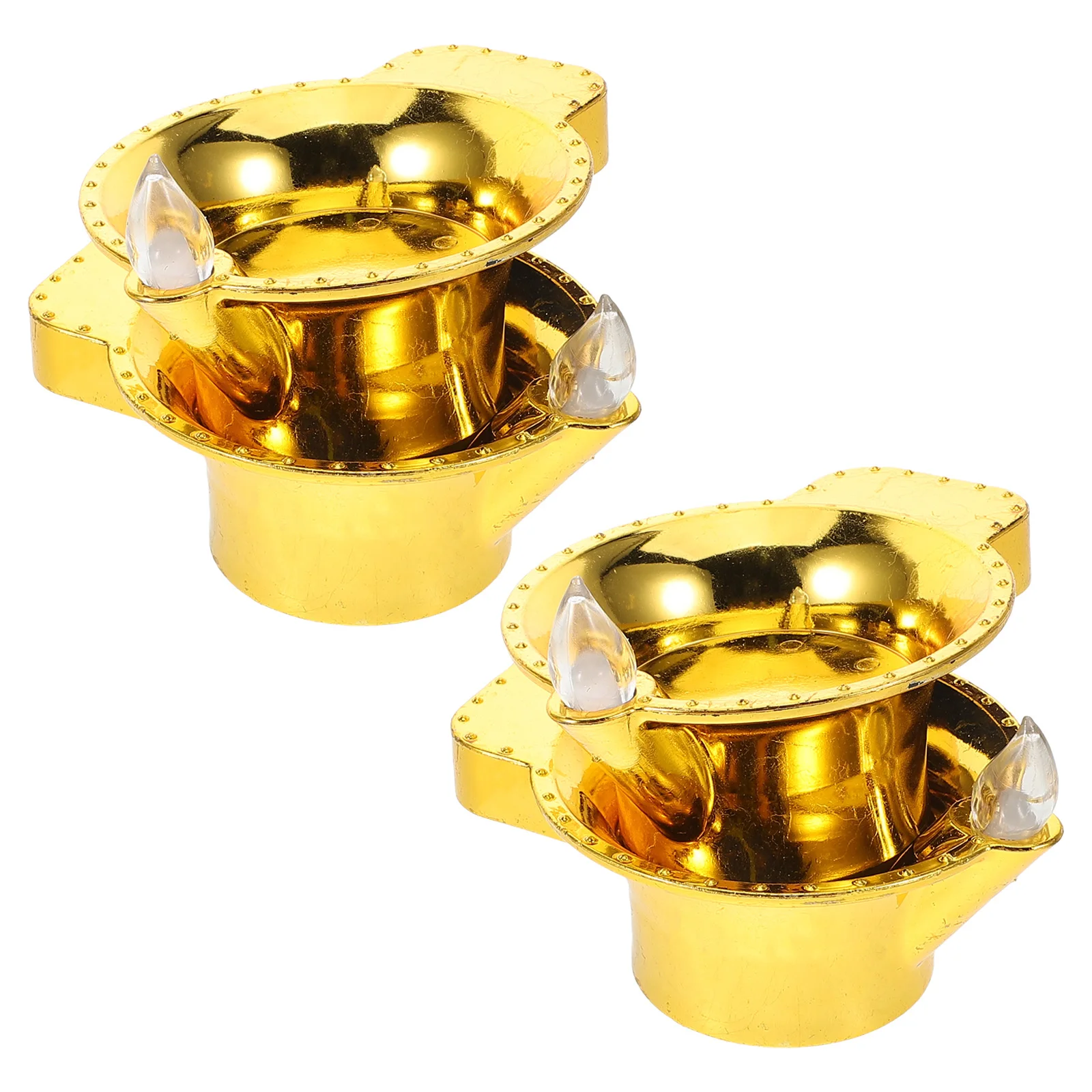 

4Pcs Waterproof Led Candle Lights Flameless Electric Candles Decorative Lamps For Home Parties Weddings And Outdoor Use