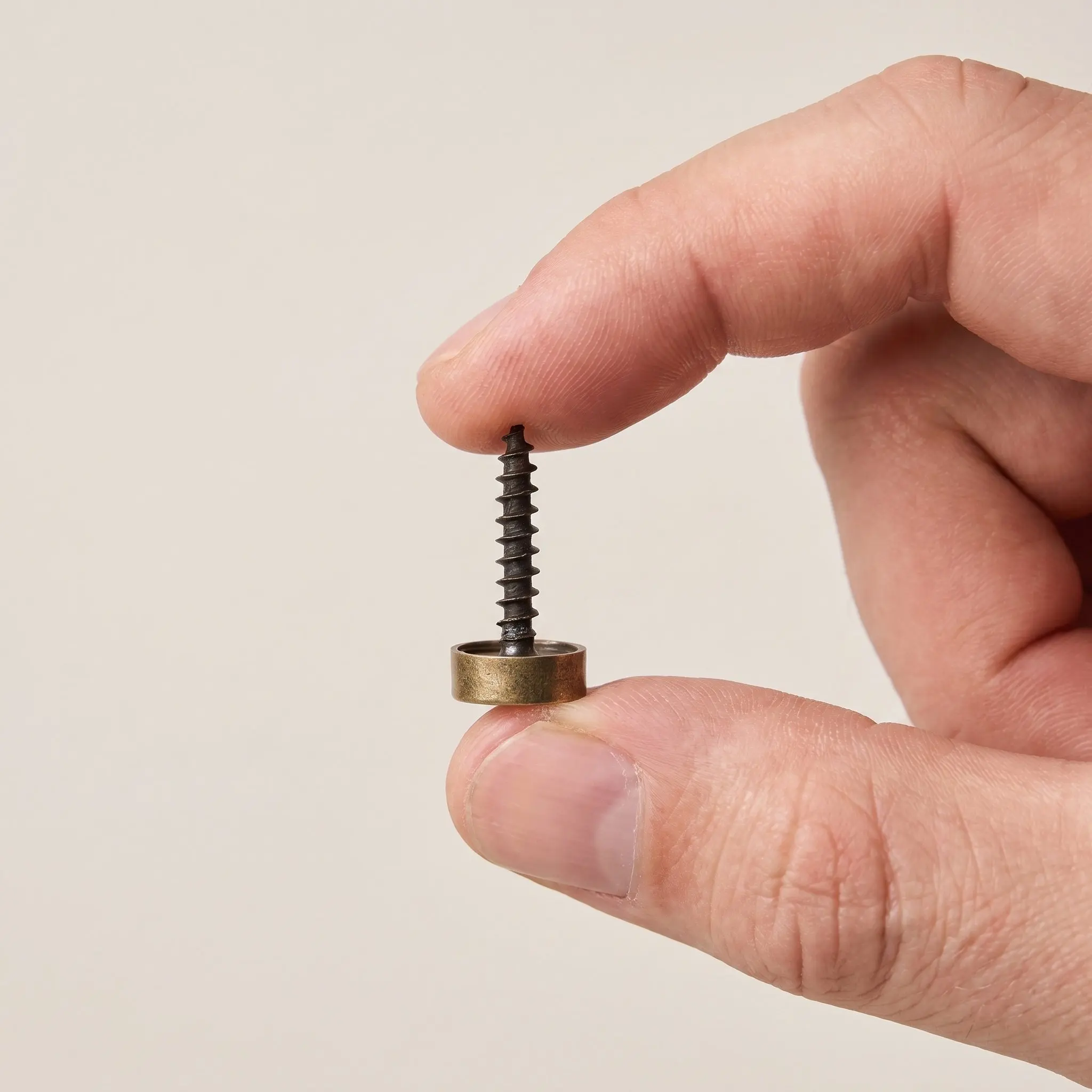 16Pcs Pure Brass Mirror Screws Decorative Caps Self Tapping Mirror Fixing Fastener Hardware 12Mm Bronze Decorative Bolts