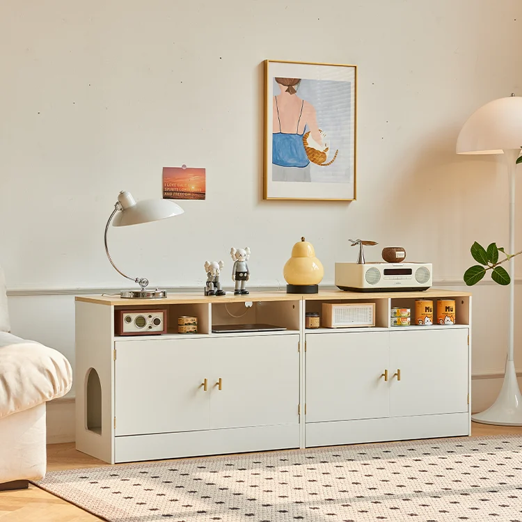 Wood Litter Box Enclosure Beautiful Nightstand End Table Amazing Furniture Cat Washroom Bench Pet Furniture