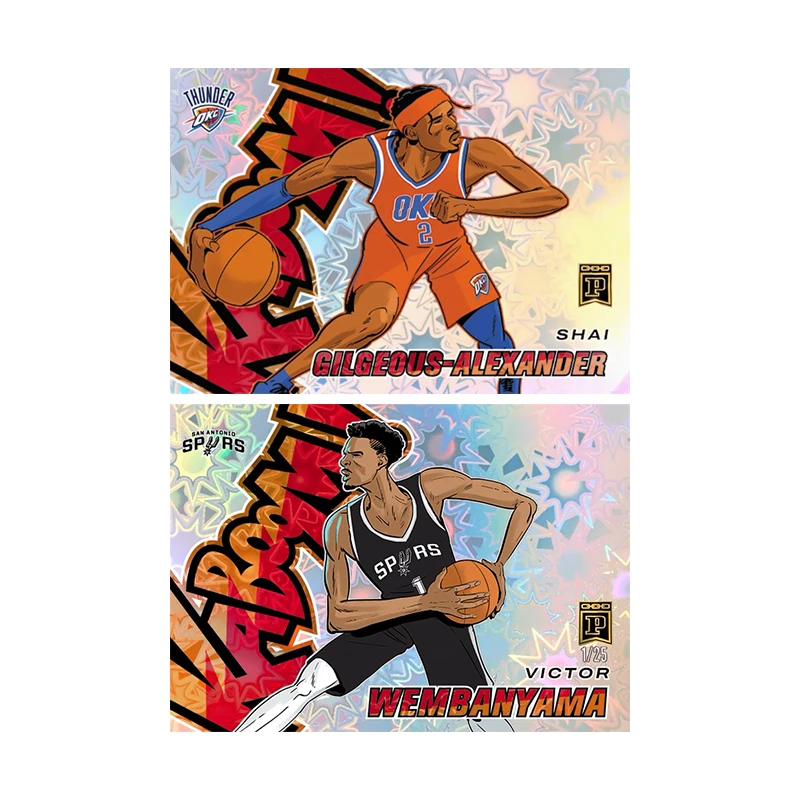 بطاقة نجمة كرة السلة بانيني محلية الصنع أنتوني إدواردز نيكولا جوكيتش كاري ويمبانياما مجموعة بطاقات اللعب هدية #4