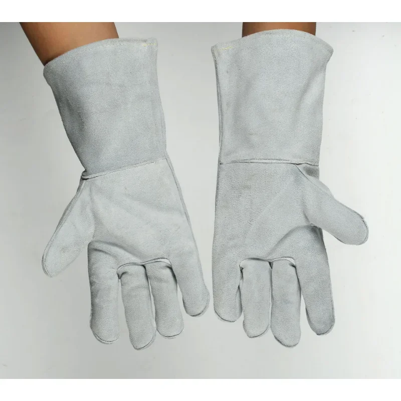 1 Pair TIG Welding Gloves Soft Sensitive Gloves Single/double Layer Cowhide Cuff High Quality Welding Gloves