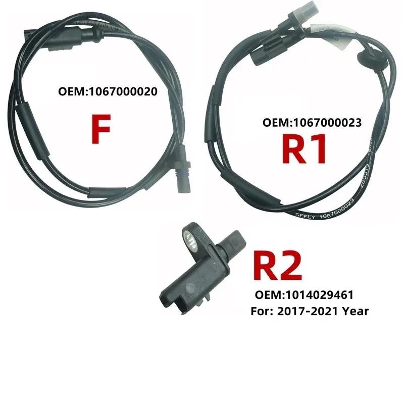 Car Front Rear ABS Wheel Speed Sensor For Geely Emgrand 7 Ec7 Ec7RV RS