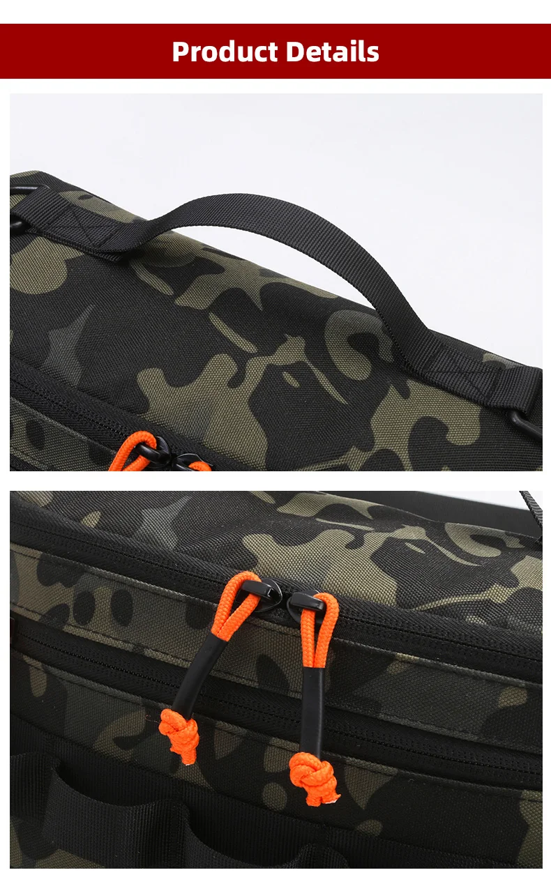 Angeln Brust Taille Tasche Taktische Outdoor Reise Sport Angeln Locken Taschen Jagd Camping Wandern Radfahren Pack Molle Rig Beutel – Detail 22