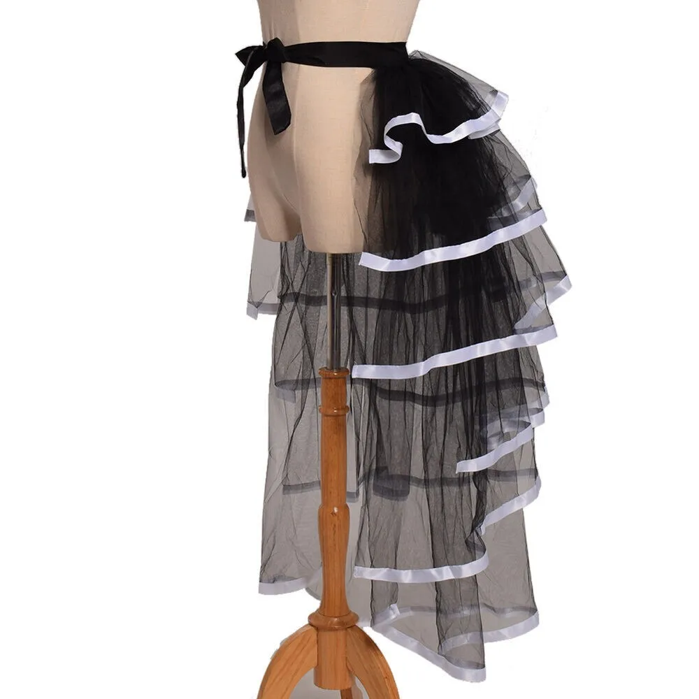 Women's Half Skirt Mesh Cake Skirt Studio Photography Sweet Pure Color Loose Dressing Gown Fashionable Spring Polyester