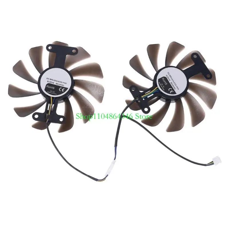 5asd 1 Đặt card đồ họa quạt làm mát GFM10012H12SPA GAA8S2U Vòng bi chất lỏng 95mm bền cho Zotac 1070TI 1080TI amp quạt amp