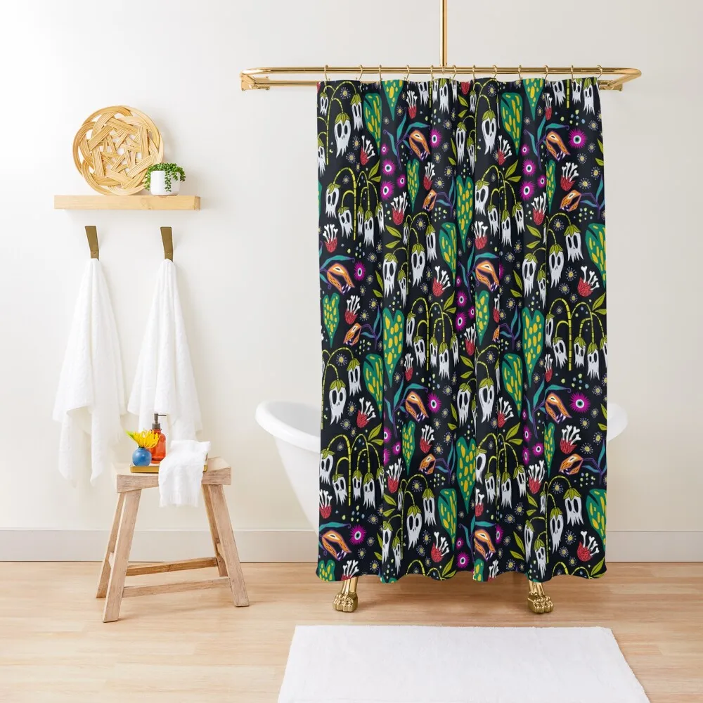 

The Odd Garden Shower Curtain Bathtub Bathroom Decor Bathroom Shower Curtain