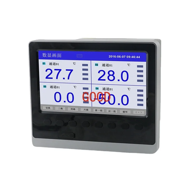 Paperless digital pressão gravador, data logger canal