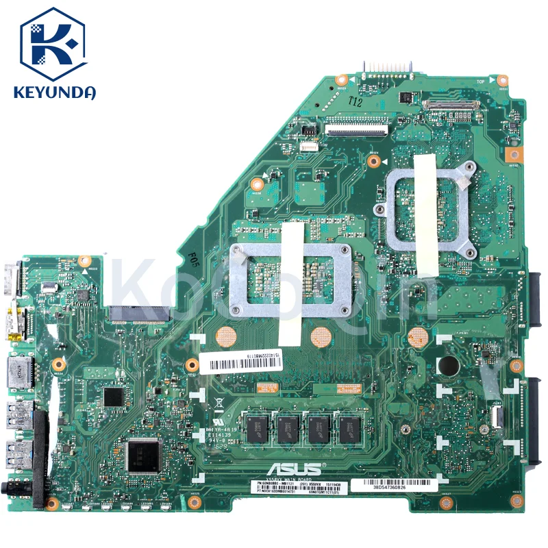 Imagem -06 - Placa-mãe Portátil para Asus X550vx Notebook Mainboard R2.0 60nb0bb0-mb1103 I76700hq Gtx960m 4g Ram Completo Testado