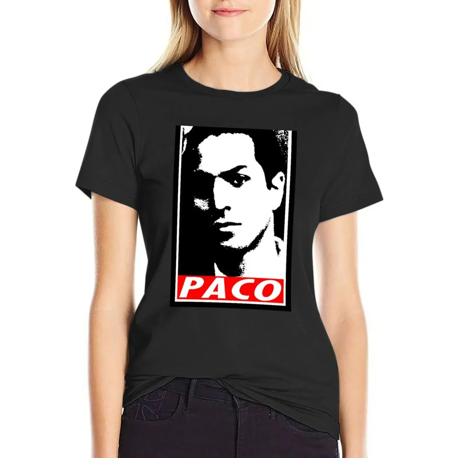

VL Paco T-Shirt Female clothing plain cute tops black t shirts for Women
