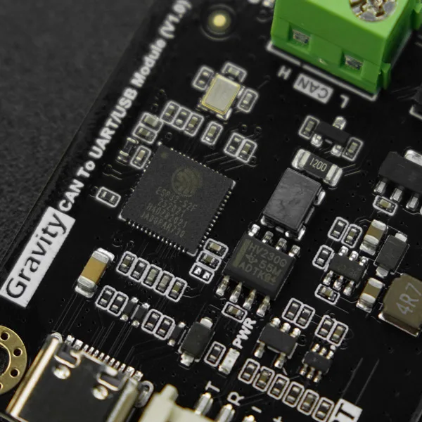 Puede cambiar al módulo UART/USB