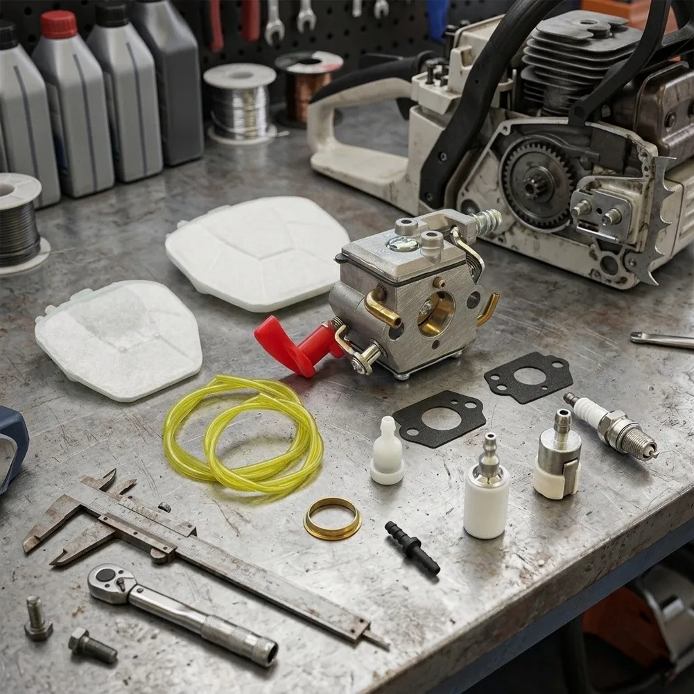 251TS Engine Part A021004690 Replacement High Efficiency Precision Engineered Engine Optimization Carburetor Kit For Chainsaw