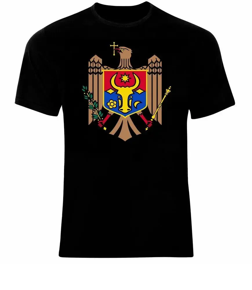 Coat of Arms Of The Moldova Moldovan Arms Flag T-Shirt All Sizes