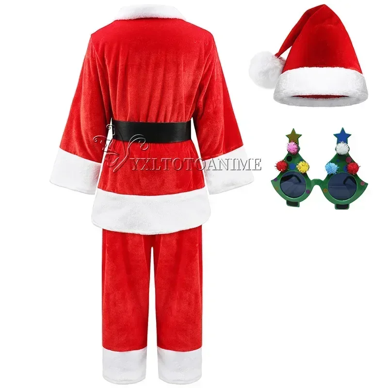 الفن المهرج تأثيري فيلم المرعب 3 زي 3-10 سنوات الأب عيد الميلاد الملابس قناع نظارات #   1 #   د.