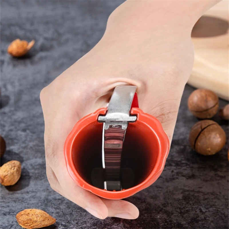 Hazelnut Walnut Pliers Quick Chestnut Gadgets Nut Cracker Clip Sheller Opener Cutter Clamp Plier Portable Kitchen Accessories