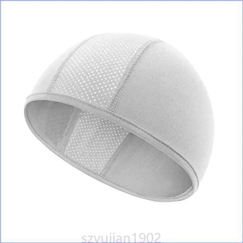 

124B Elastic Running Headwear Helmet Inner Caps Motocross Helmet Hat Caps Under Helmet Caps Breathable