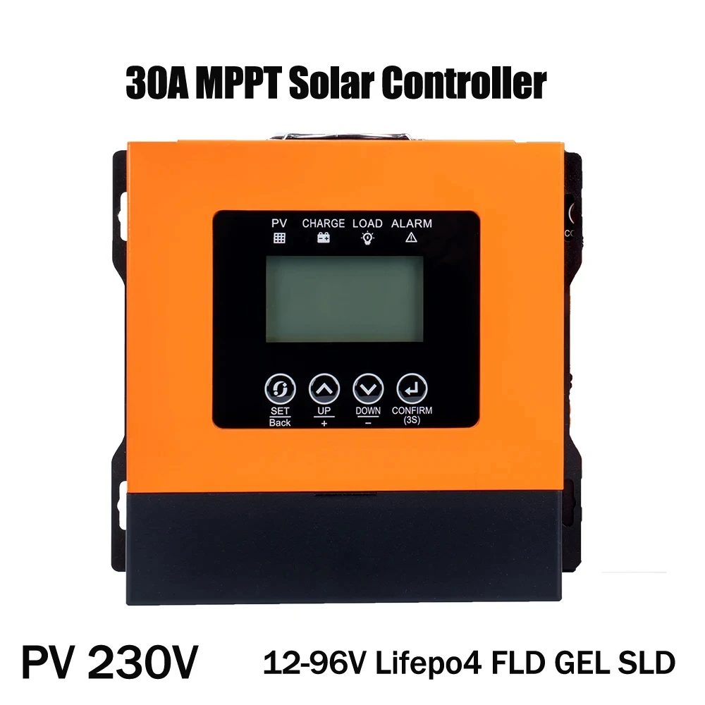 

12V-96V MPPT Solar Charge Controller120A 30A 60A Auto Max Power Tracking for Lithium/Lead-acid Battery PV System