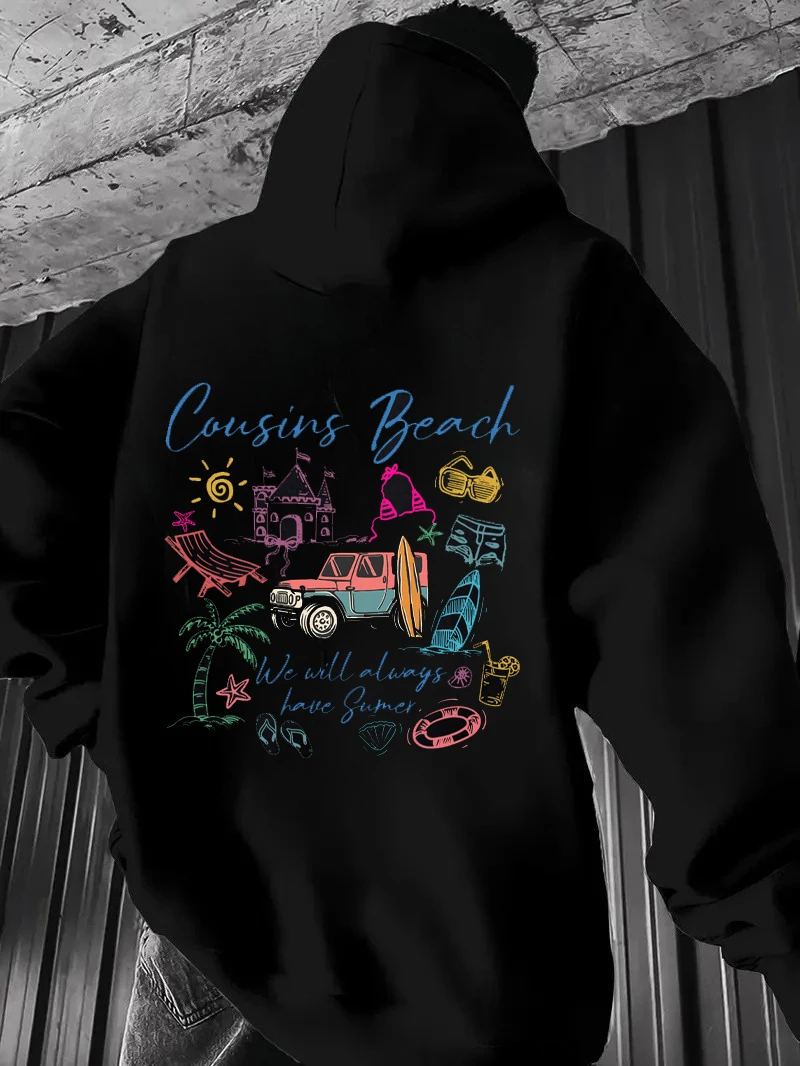 2025-26 Fall and Winter Hot Sale I Become Pretty Team Sweatshirt Conrad Belly Jeremiah Harajuku Men's Cotton Hoodie Top