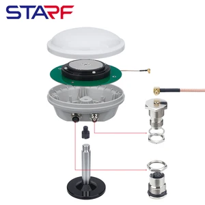 هوائي صندوق RTK GNSS للمركبات الزراعية IP67 TNC واجهة الملاحة الإسكان لهوائي GNSS أفضل 6 غطاء GNSS RTK للمبيعات - رقم 3