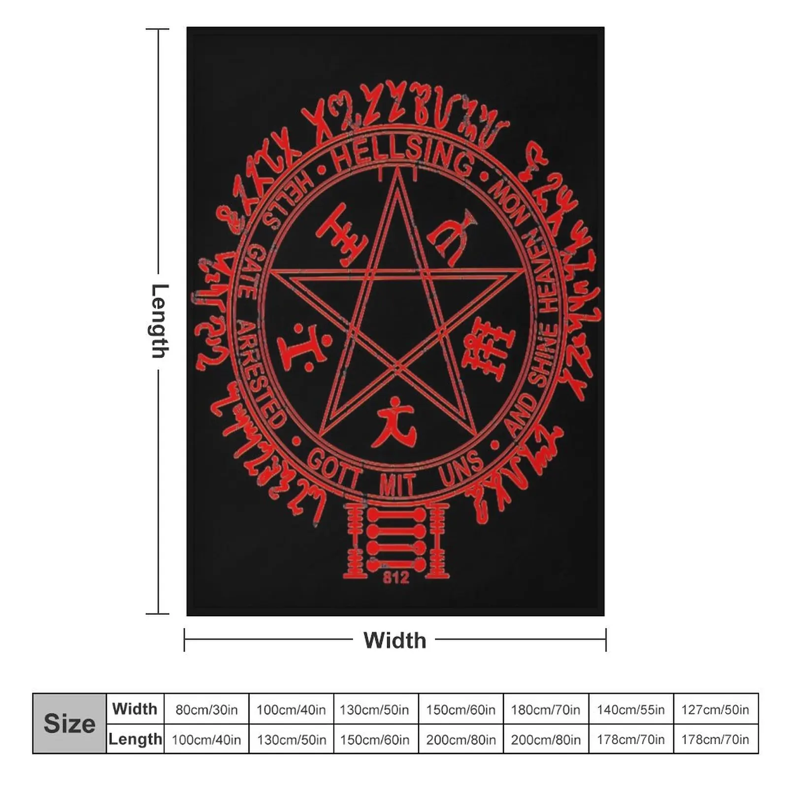 Alucard Hellsing Throw Blanket For Baby blankets and throws Furrys Blankets