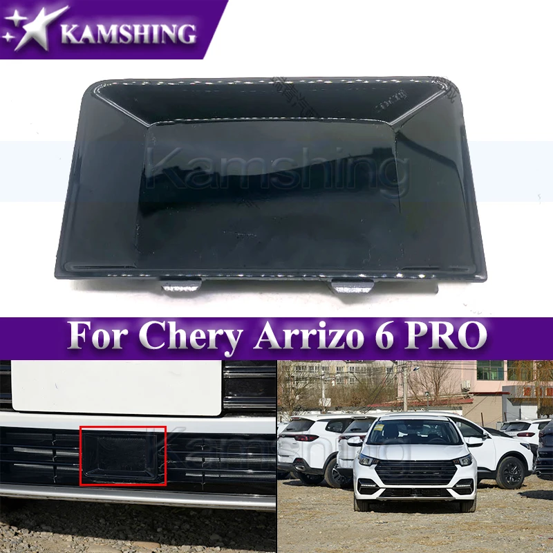 

Kamshing Car Front Bumper Lower Grille AEB Sensor Cover For Chery Arrizo 6 PRO ACC Radar Cover