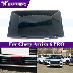 Kamshing Car Front Bumper Lower Grille AEB Sensor Cover For Chery Arrizo 6 PRO ACC Radar Cover