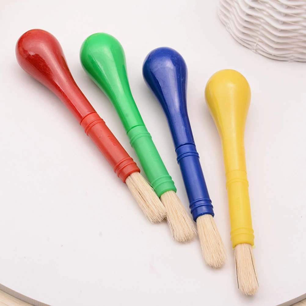 

4 Pcs Painting Pen Red Yellow Blue Set for Kids and Adults DIY Beginner