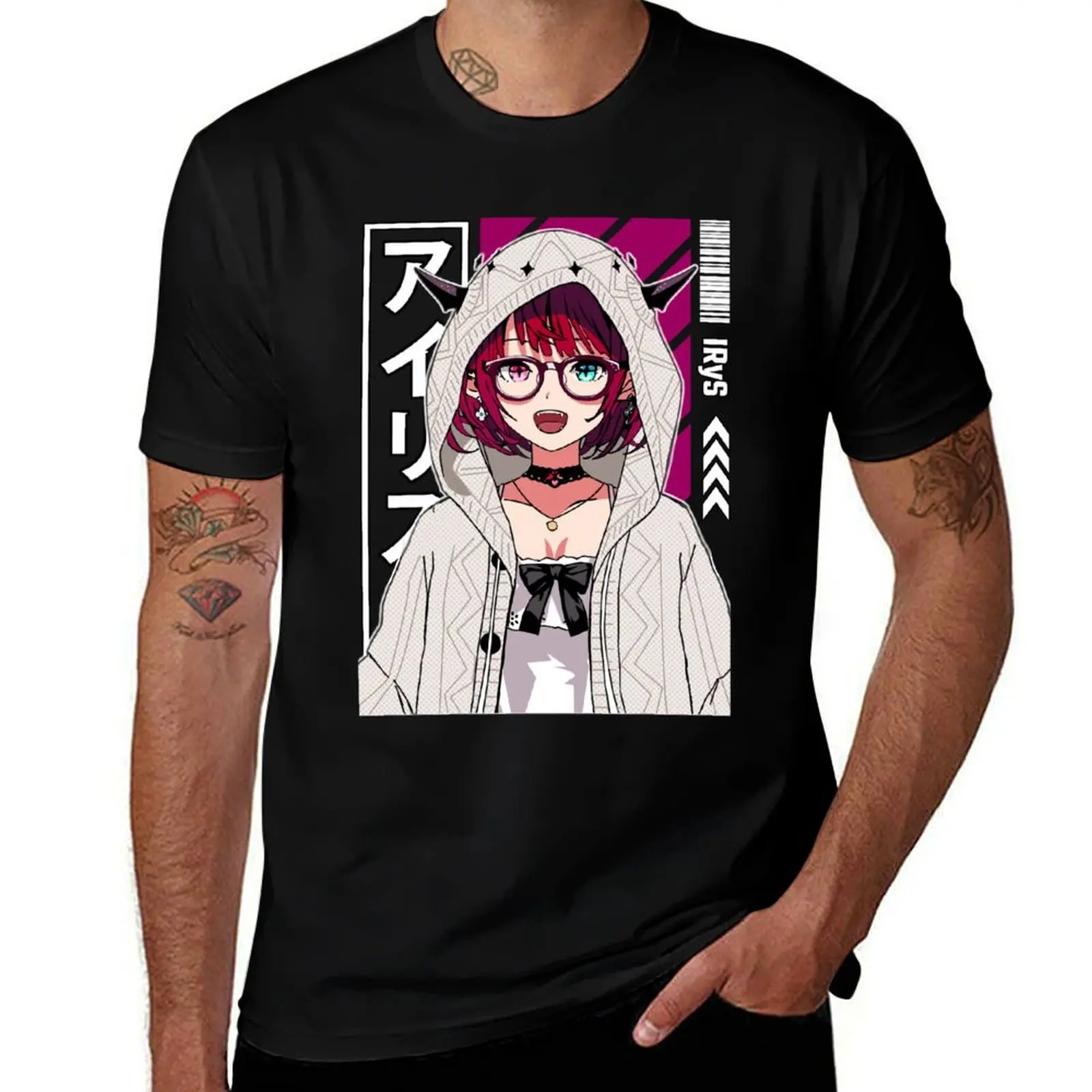 

IRyS with Hoodie T-Shirt Cool Dry Performance T-Shirt