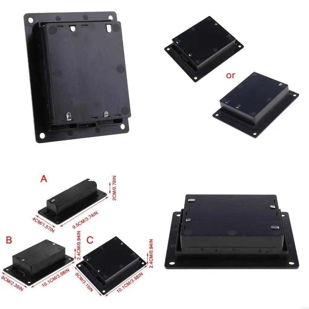  18650 Battery Container Storage Box DIY Batteries Clip Holder Power Battery for