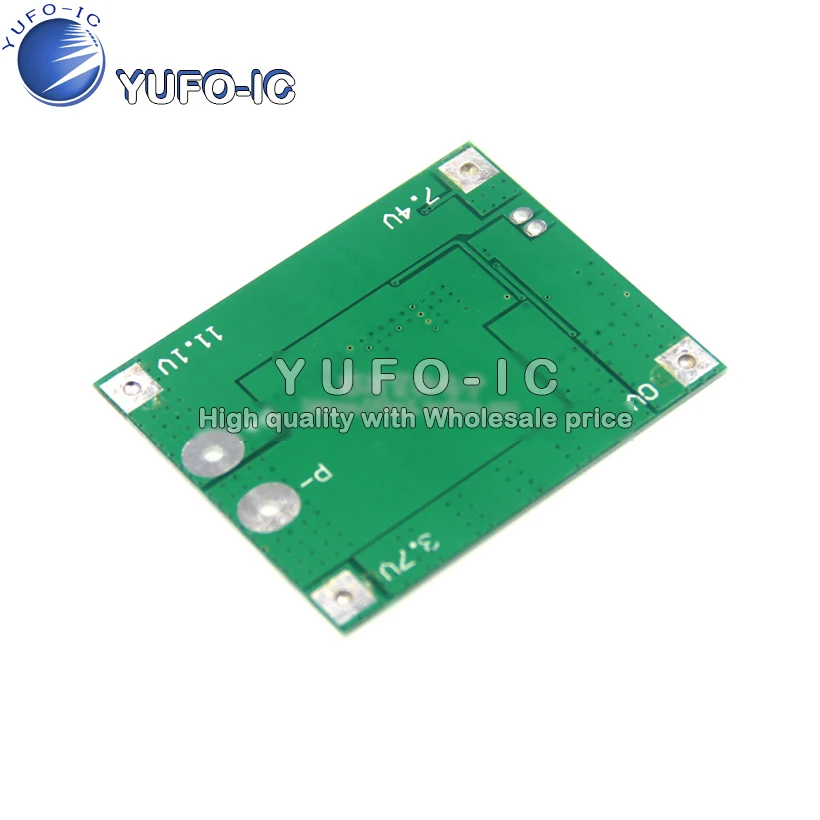 3S Series 12V18650 Lithium Battery Protection Board 11.1V 12.6V With Balanced 25A Over Flow Charge And Drop Protection